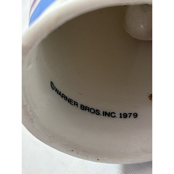 Set Of 3 Vintage Ceramic Warner Brothers Bells 4", 1979 Price Products - Picture 6 of 13